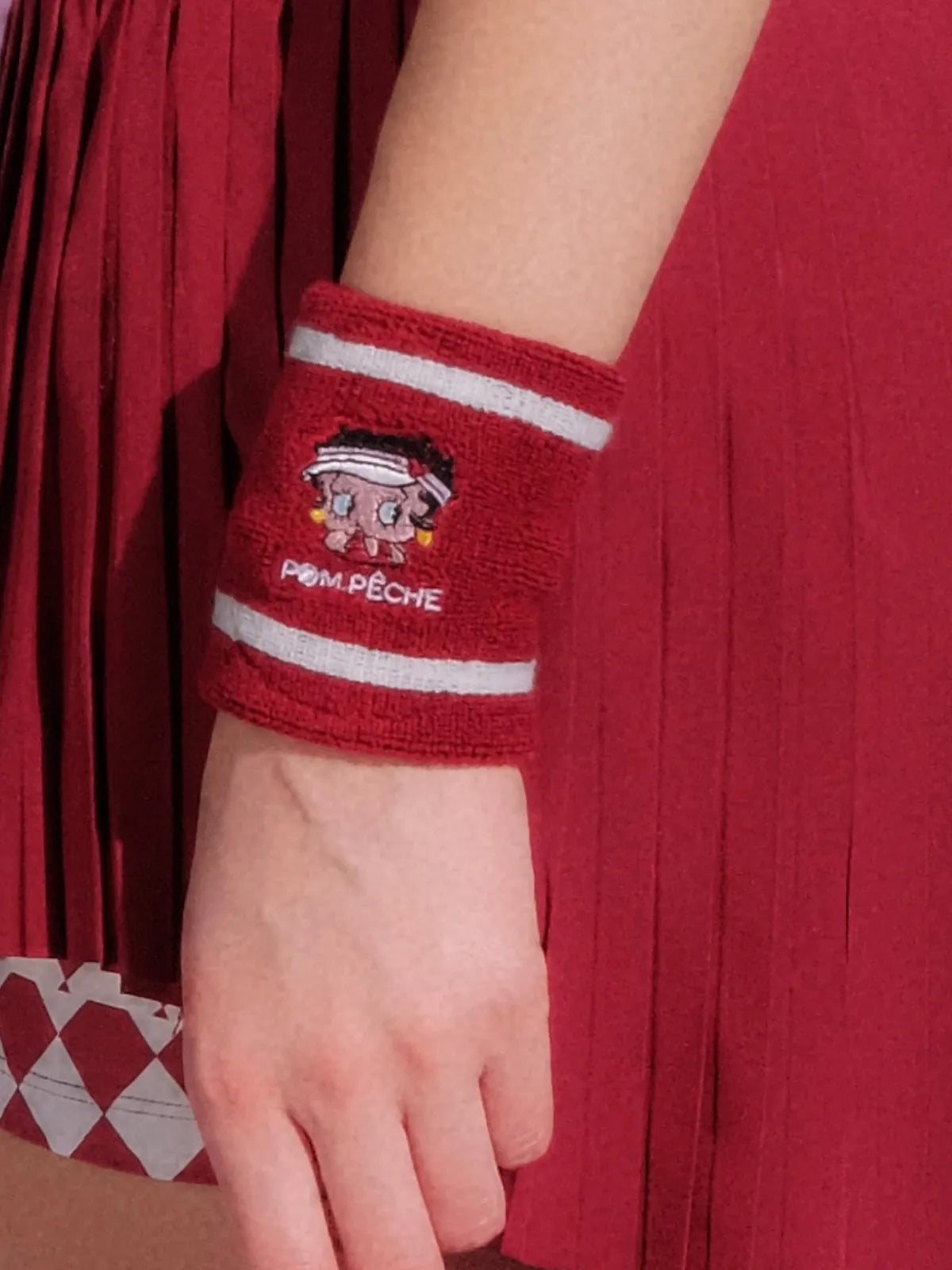 Betty Boop Tennis Wristband