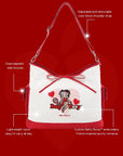 Betty Boop Bow Crossbody Bag