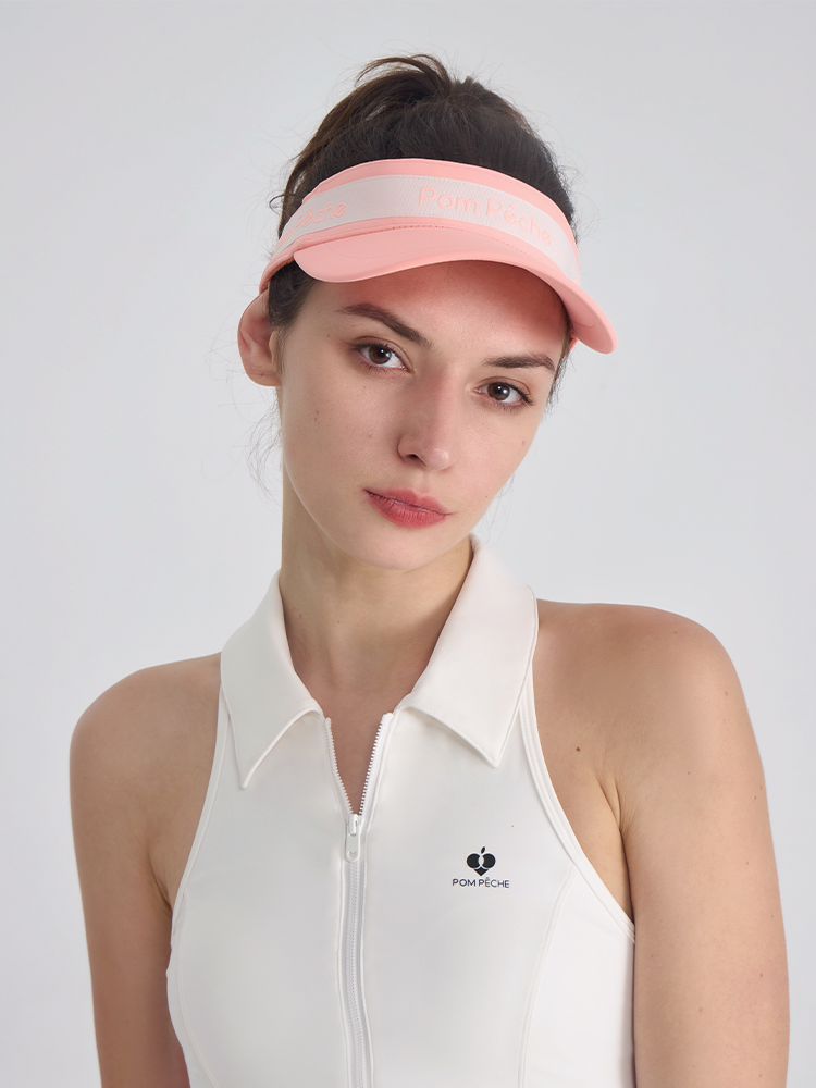 Rozkolora korala nebuleca alĝustigebla ĉapelo