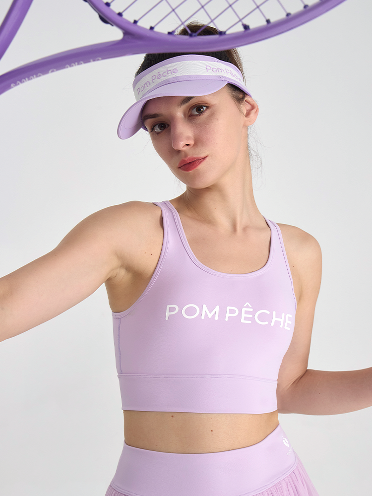 Viola purpura alĝustigebla vizia ĉapelo