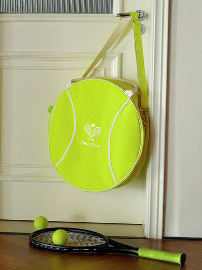 POMBAG Neon Green Sports Tennis Bag