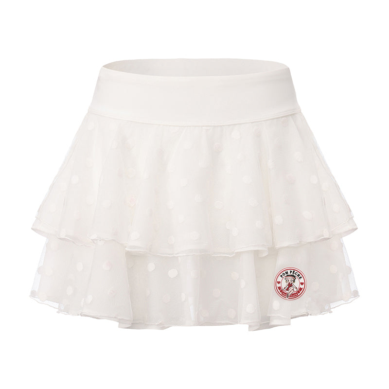 Betty Boop Cake Skirt - Paris White