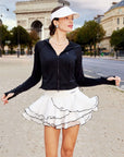PowerFlow  UV protect Long Sleeve TOP - Black