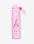 750ml Insulated Tumbler with Straw Lid – Pink