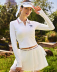 Poise™ Fall Quick-Dry Long Sleeve Polo Top