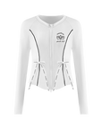 Contour Zip Jacket - White