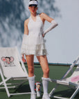 Betty Boop Mille Tiered Dress – Paris White