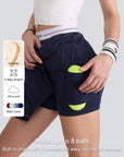 Classic Pleated Tennis Skirt - Navy Blue