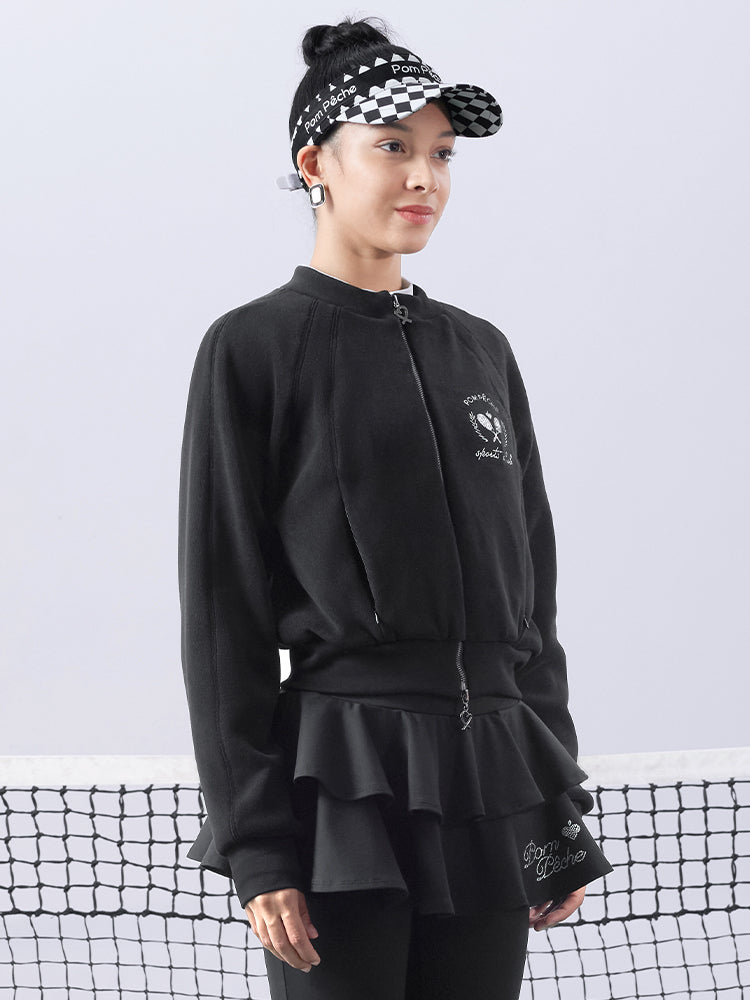VERA Fleece Zip Jacket - Chanson Black