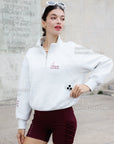 Poise™ Half-Zip Top Performance Sweatshirt-Gray