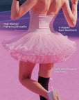 Betty Boop Spin™ Rose Ruffle Sports Skirt - Macarons Pink