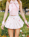 GREER Kelly Print A-Line Skirt