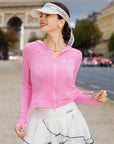 PowerFlow  UV protect Long Sleeve TOP - Rose Pink