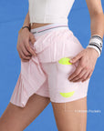 Classic Pleated Tennis Skirt - Light Pink