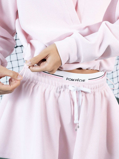 ELIZA Chic Tennis Sweatshirt - Cherry Blossom Pink