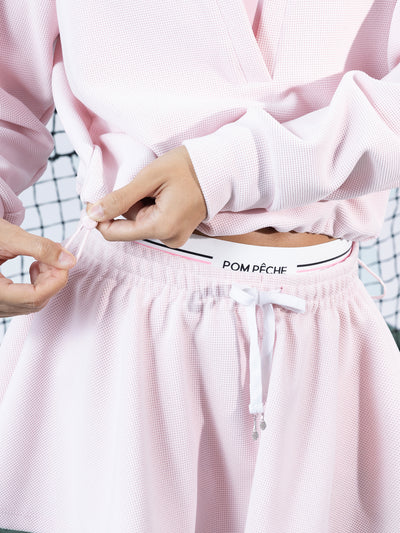 ELIZA Chic Tennis Hoodie - Cherry Blossom Pink