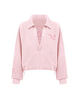Chic Tennis Sweatshirt - Light Pink