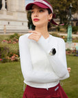 PowerFlow  UV protect Long Sleeve TOP - White