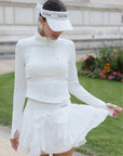 Poise™ Shrink Long Sleeve Top - White