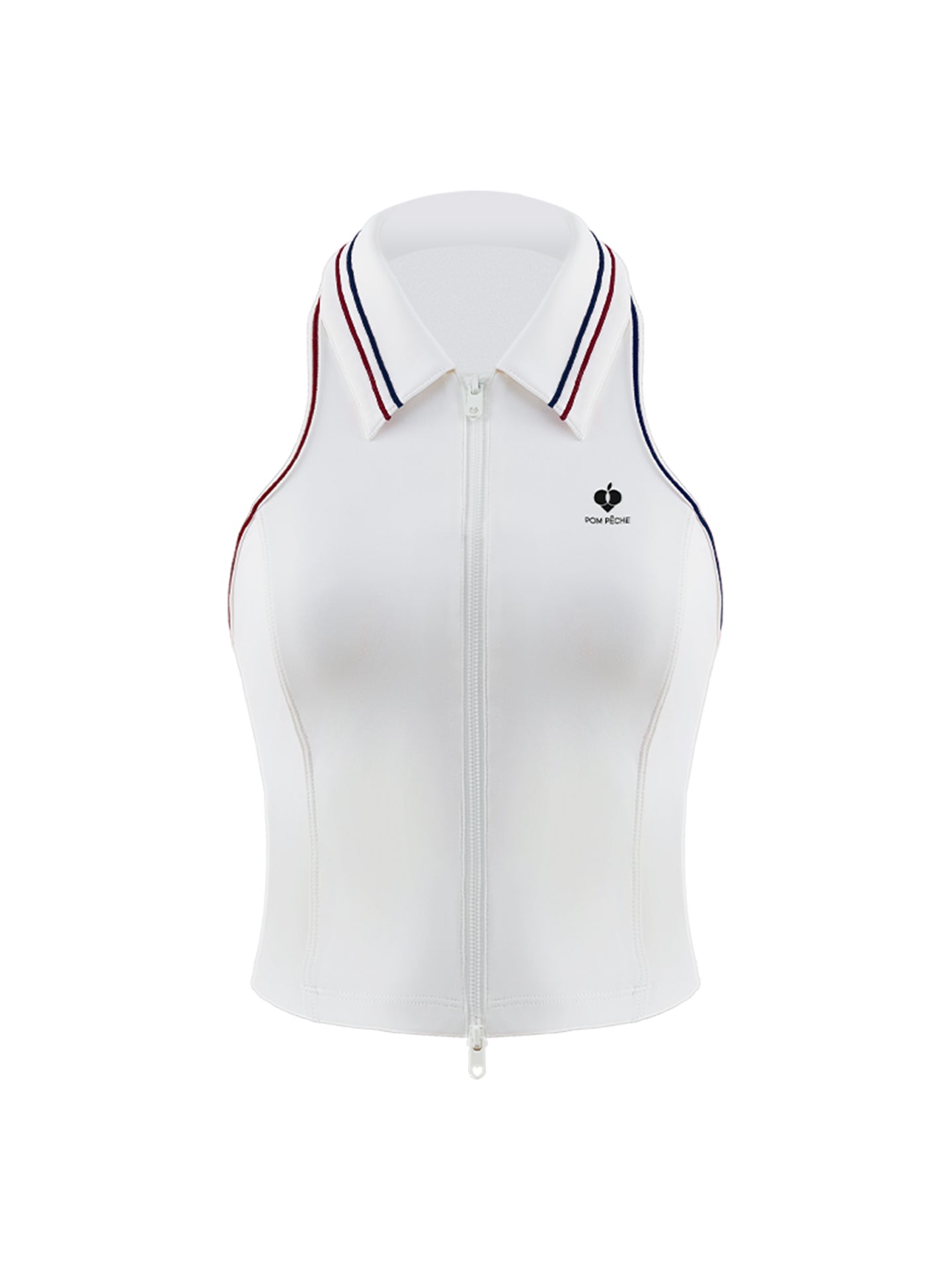 Limited Edition HARPER Zip Front Sleeveless Top