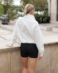 Poise™ Half-Zip Top Performance Sweatshirt-White