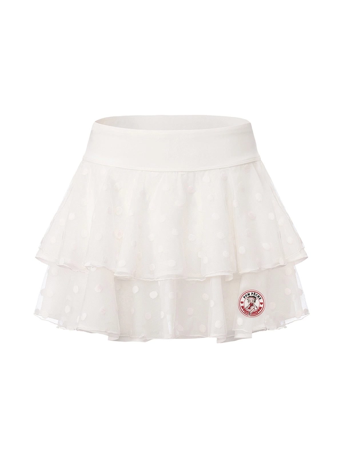 Betty Boop Cake Skirt - Paris White