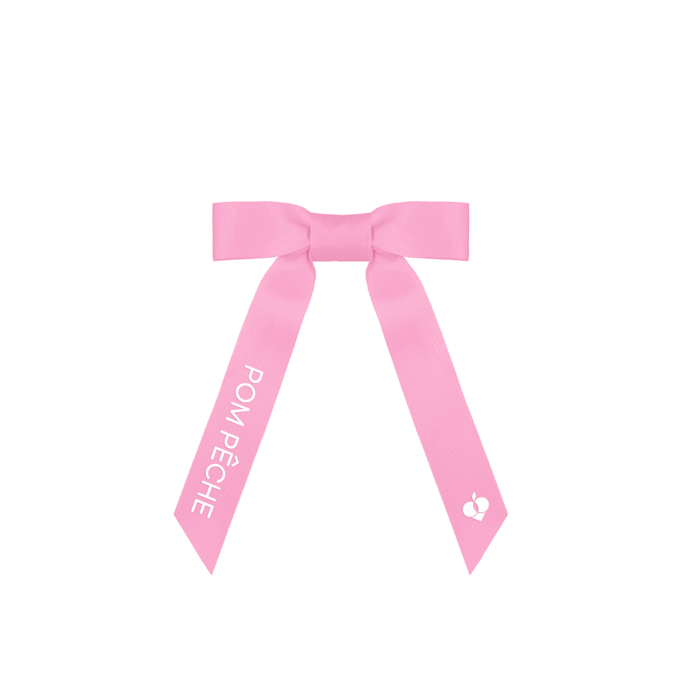 Pink Soft Bow Tennis Cap