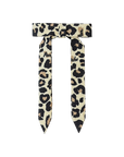Leopard Print Soft Bow Tennis Cap
