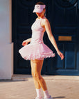 Mesh Halter Tank - Pink