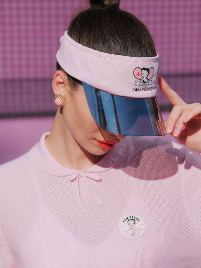 Betty Boop Tennis Visor - Pink