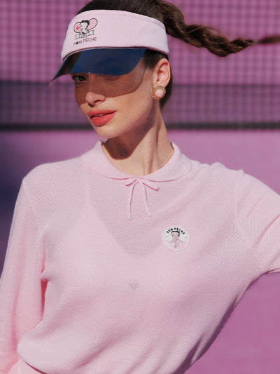 Betty Boop Tennis Visor - Pink