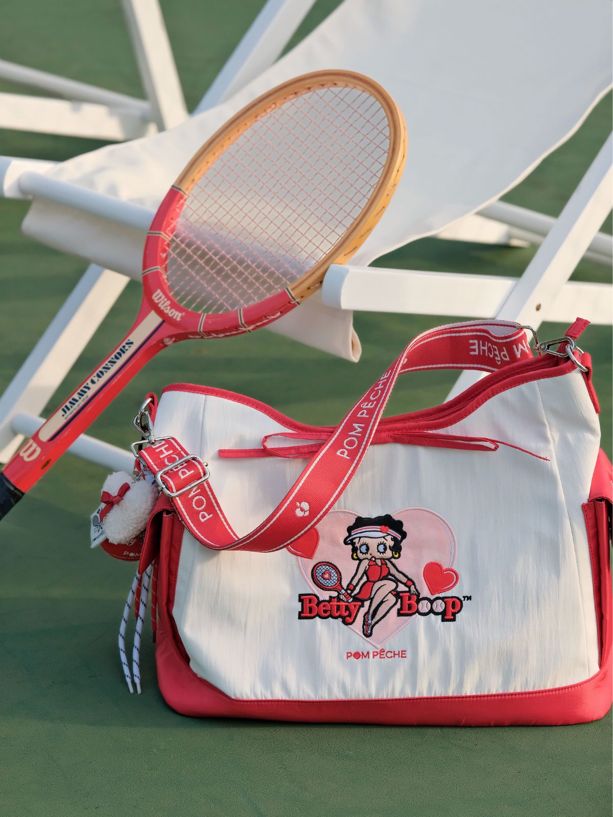 Betty Boop Bow Crossbody Bag