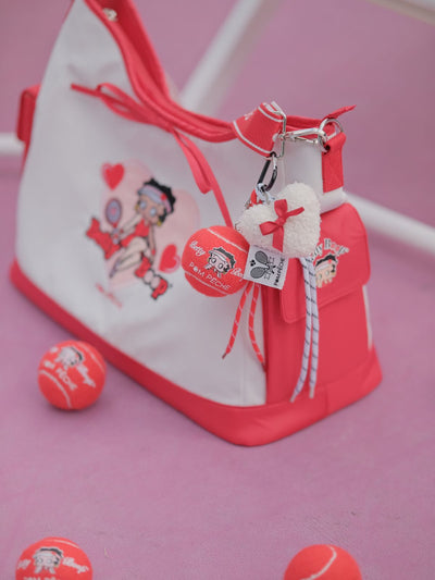 Betty Boop Tennis Ball Bag Charm