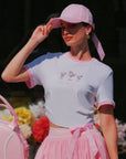 Bow T-shirt - Cherry Blossom Pink