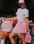 Bow T-shirt - Cherry Blossom Pink