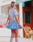 Bow Tee T-shirt - Sky Blue