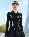 Contour Zip Jacket - Black