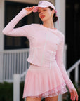 Contour Zip Jacket - Pink