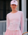 Contour Zip Jacket - Pink