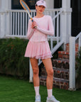 Contour Zip Jacket - Pink