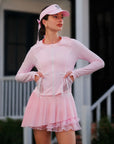 Contour Zip Jacket - Pink