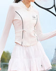 Contour Zip Jacket - White