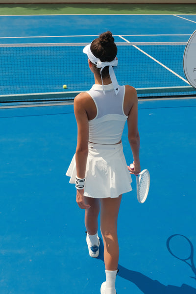 REGINA Pro Tennis Skirt - Paris White