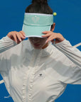 IVY Bow Visor Cap - Mint Green