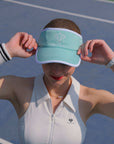 IVY Bow Visor Cap - Mint Green