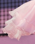 Rose Halter Polo & Petal Tiered Tennis Set – Pink