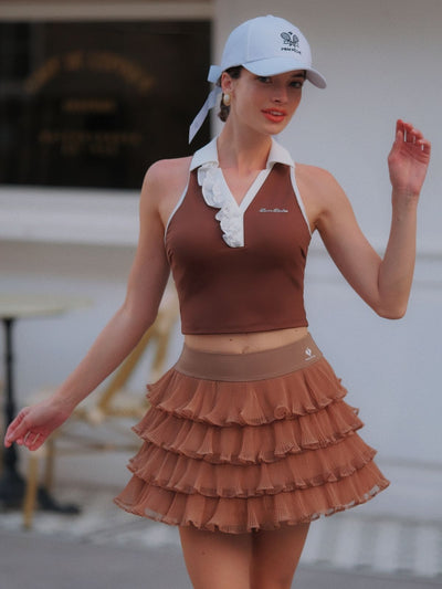 Ursula bruna tenita tenisa jupo