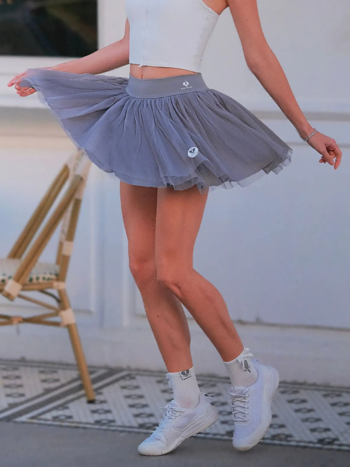 Spin™ Tutu Skirt - Grey