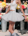 Spin™ Tutu Skirt - White