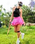 Adjustable Patella Support Strap during sports activities, providing comfortable knee support for tennis, running, badminton, and workouts